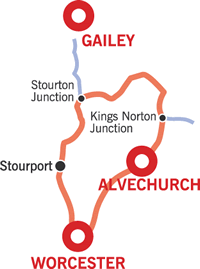 The Stourport Ring Map The Stourport Ring Map