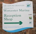 Worcester Marina in Worcestershire